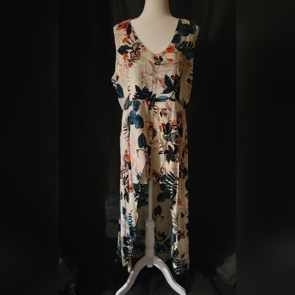 Vest style Kor Mei  shorts with long skirt...id#023